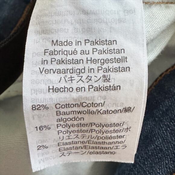 J. Crew Mercantile Jeans Women's Sz 28 Blue Skinny Ankle Distressed Grunge - Picture 7 of 14